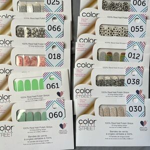 Color Street Nail Polish Strips - Assorted Colors